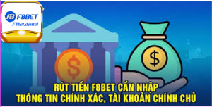 Rút Tiền tại nhà cái F8bet nhanh chóng không khoá tài khoản